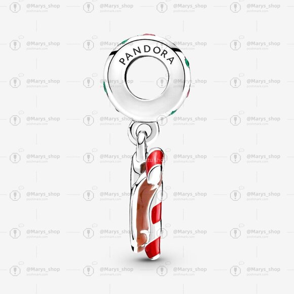 Pandora Gingerbread Man Dangle Charm - Picture 3 of 5